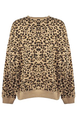 Felpa in cotone stampa animalier SEMI COUTURE | Y6SP07MAC27